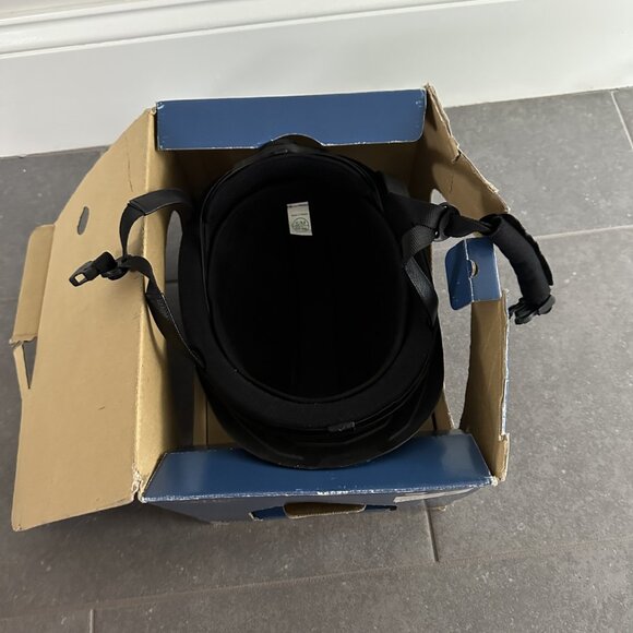 OV Black Riding Helmet - Picture 3 of 4